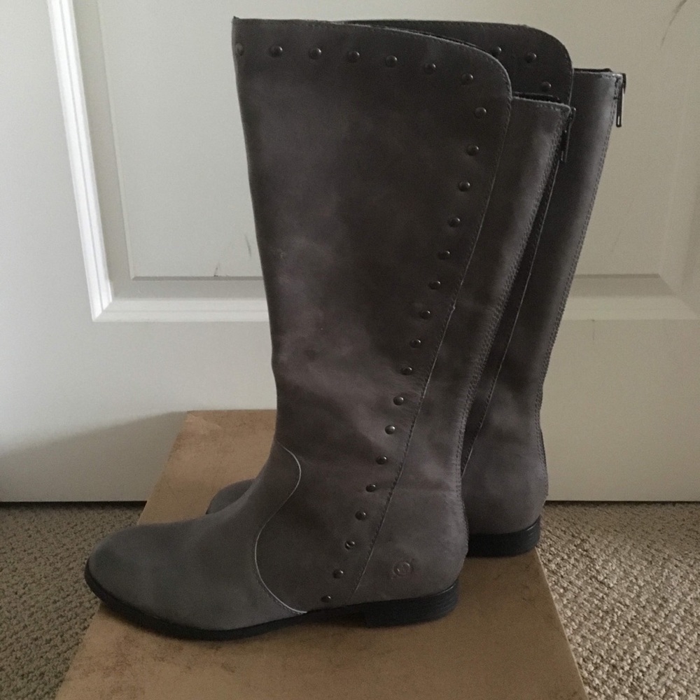 Gorgeous New Born Leather Boots Size 8.5